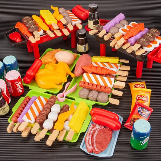 Educatieve BBQ Speelgoedset met Interactieve Accessoires