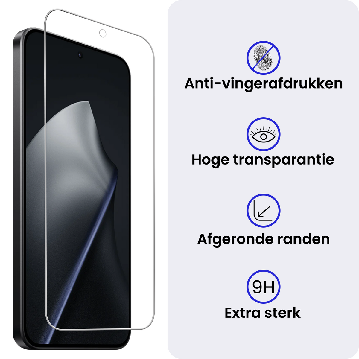 Gehard glazen screenprotector voor Xiaomi 15T met krasbescherming