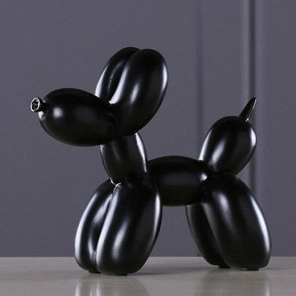 Handgemaakte ballondhond sculptuur van hars met krasbescherming