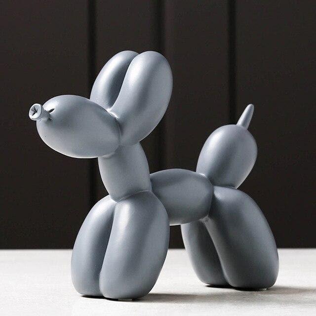 Handgemaakte ballondhond sculptuur van hars met krasbescherming