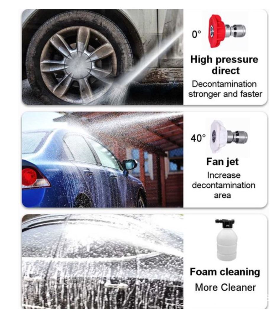 Accu Hogedrukreiniger Draadloos 300W - 48 Volt - 30 BAR