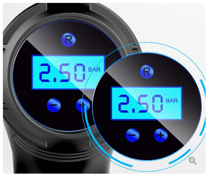 Draadloze bandenpomp - Max 10 Bar - Voor Auto-Fiets-Motor en Scooter