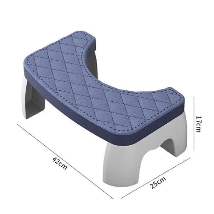 Ergonomisch toiletkrukje met antislip en stevig ontwerp