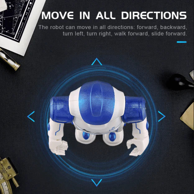 Interactieve speelgoedrobot met gebarenbediening en afstandsbediening