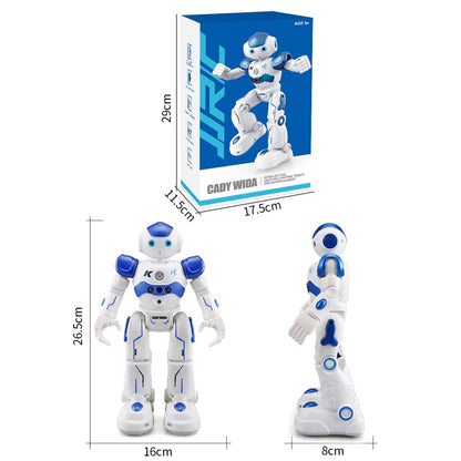 Interactieve speelgoedrobot met gebarenbediening en afstandsbediening