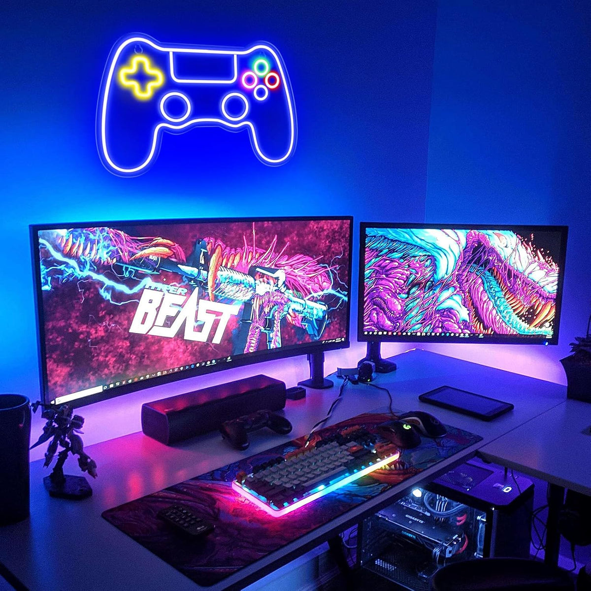 Led controller neon verlichting voor game room