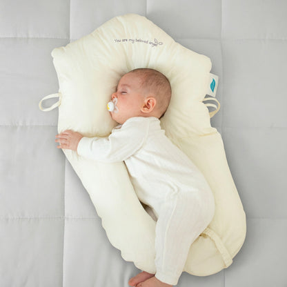 Ergonomisch babykussen met ademende hoes