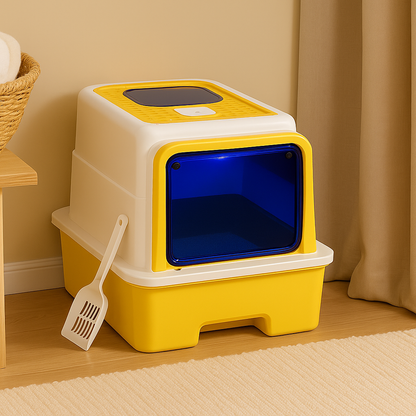 Automatische zelfreinigende kattenbak met UV-sterilisatie