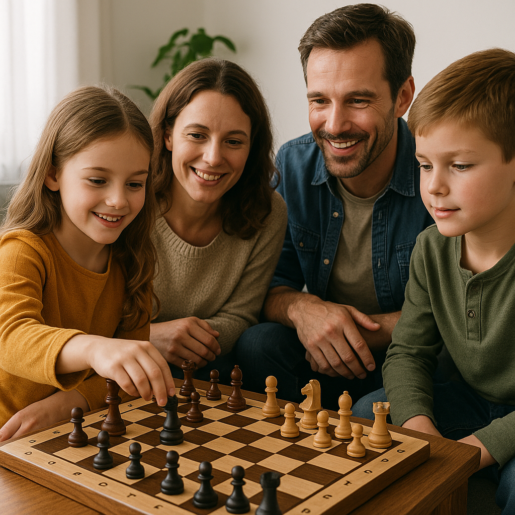 Houten Schaakset Met Opvouwbaar Schaakbord En Opbergruimte
