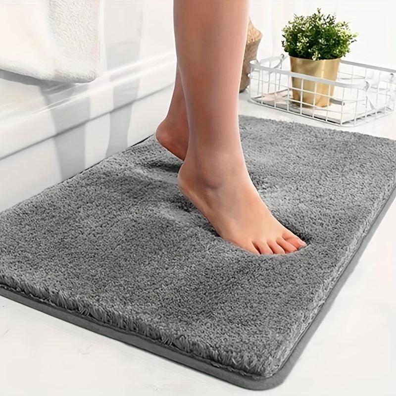 Zachte badmat met antislip onderzijde en sneldrogend ontwerp