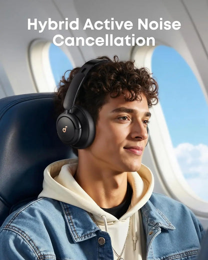 Draadloze over-ear koptelefoon met actieve ruisonderdrukking