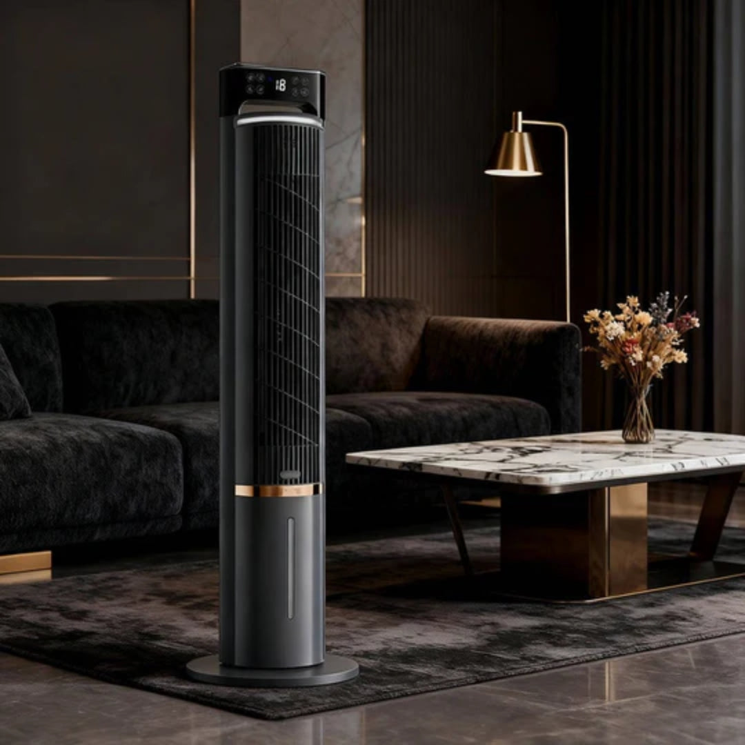 Draagbare aircooler met waterkoeling en afstandsbediening