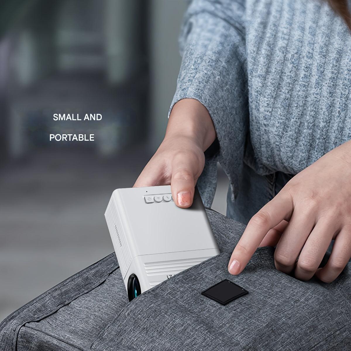Draagbare mini led projector met hdmi en usb