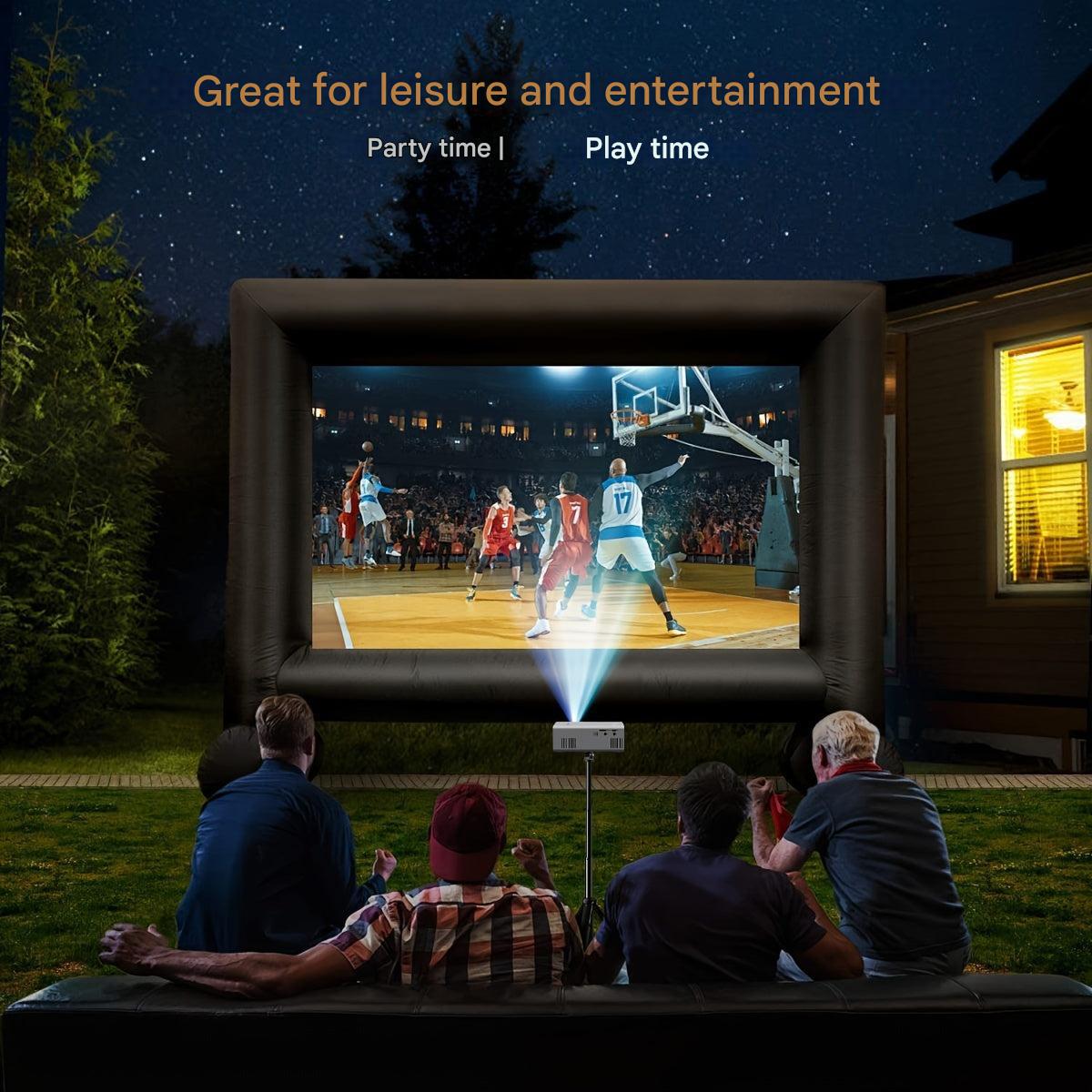 Draagbare mini led projector met hdmi en usb