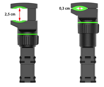 Draaibare & Uitrekbaar Universele Auto Telefoon Houder