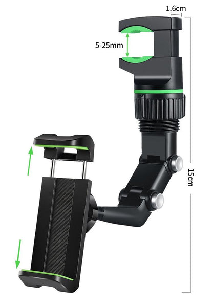 Draaibare & Uitrekbaar Universele Auto Telefoon Houder