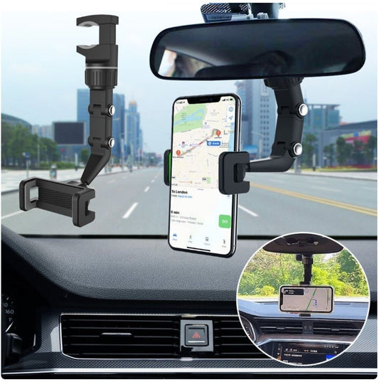 Draaibare & Uitrekbaar Universele Auto Telefoon Houder