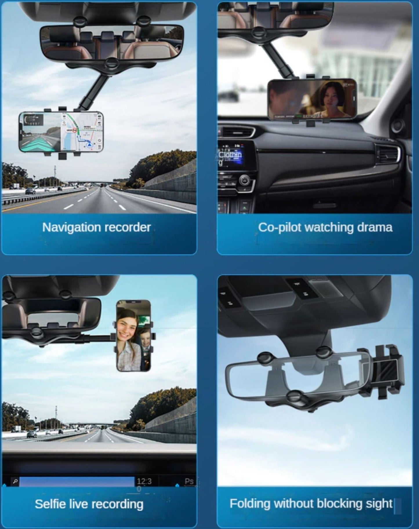 Drehbarer Handyhalterung für Auto