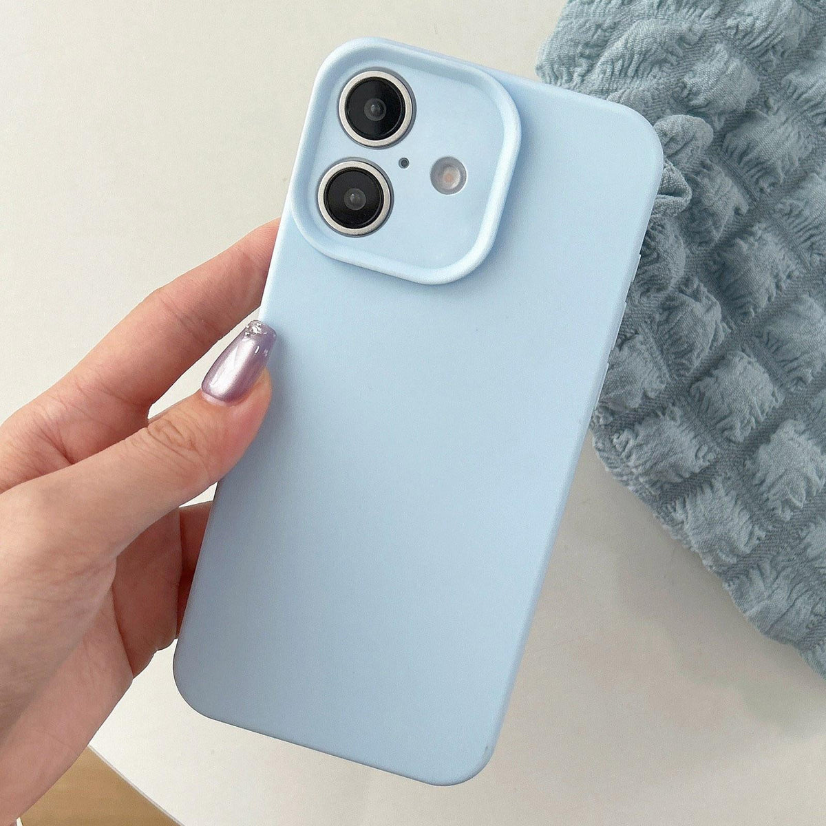 Flexibel TPU telefoonhoesje voor iPhone 17 met camerabescherming