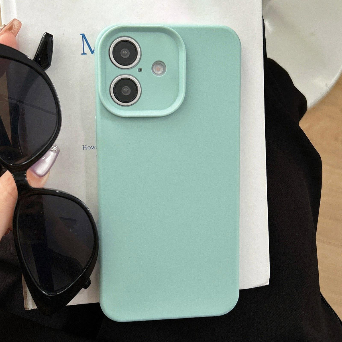 Flexibel TPU telefoonhoesje voor iPhone 17 met camerabescherming