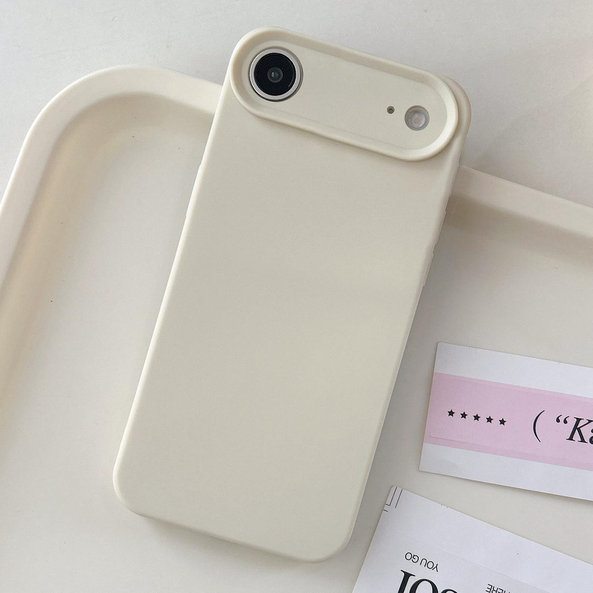 Soft TPU hoesje voor iPhone Air met camerabescherming