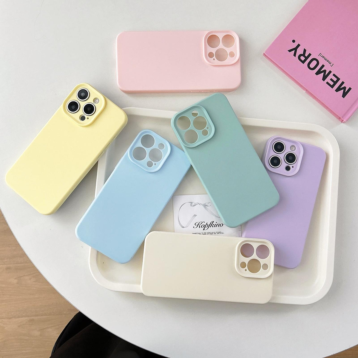 Soft TPU hoesje voor iPhone Air met camerabescherming