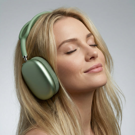 Draadloze over-ear bluetooth koptelefoon met actieve ruisonderdrukking