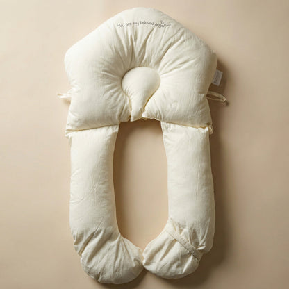 Ergonomisch babykussen met ademende hoes