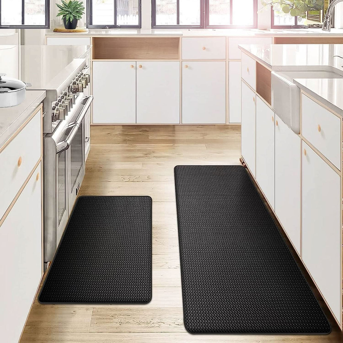 Ergonomische keukenmat met antislip onderzijde