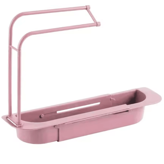 Verstelbare gootsteen organizer voor de spoelbak