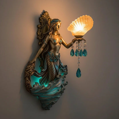 Draadloze led wandlamp met decoratief sprookjesmotief