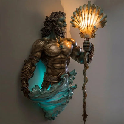 Draadloze led wandlamp met decoratief sprookjesmotief