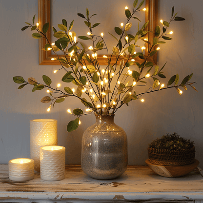 Flexibele led siertak met warm wit licht