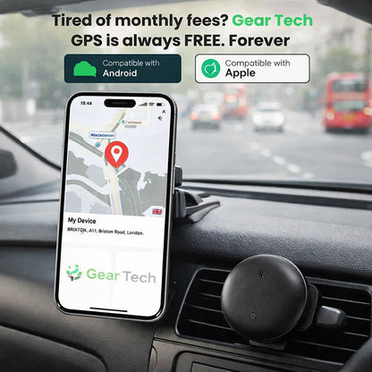 Draadloze GPS Tracker voor Voertuigen met App Zonder Abonnement