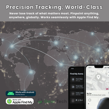 Draadloze GPS Tracker voor Voertuigen met App Zonder Abonnement