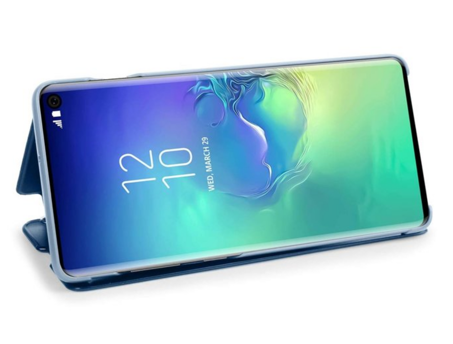 Galaxy S10 Clear View Cover Hoesje