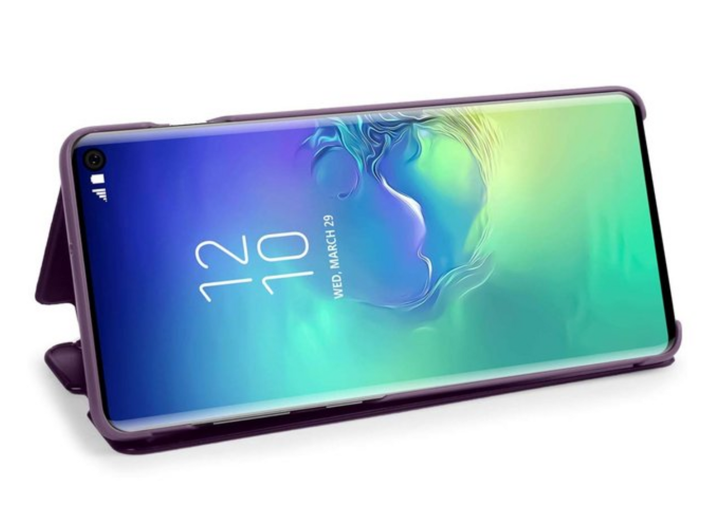 Galaxy S10 Clear View Cover Hoesje