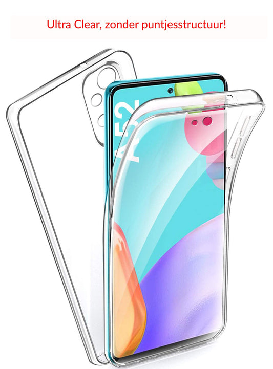 Transparant 360 graden telefoonhoesje voor Galaxy A52 / A52s