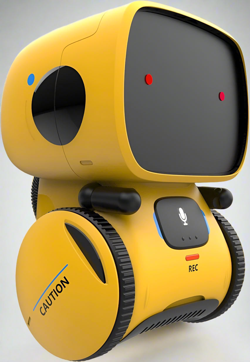 Interactieve mini dansrobot met spraakbesturing en geluidsopname