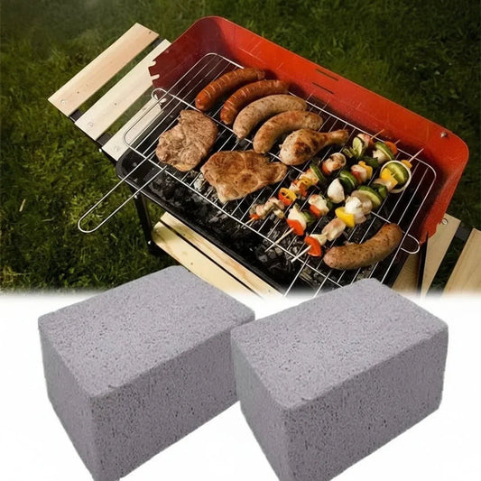 Puinsteen grill reinigingsblokken voor barbecue van 10 stuks