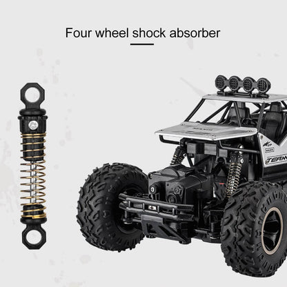 Offroad RC auto met 4WD monstertruck aandrijving