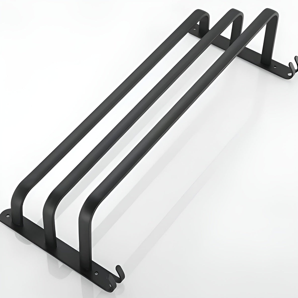 Aluminium handdoekrek met wandmontage