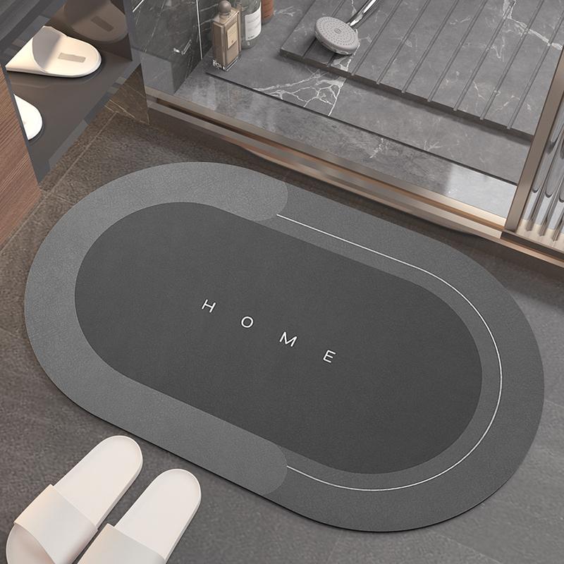 Ultra-absorberende antislip badmat met schimmelwerend ontwerp