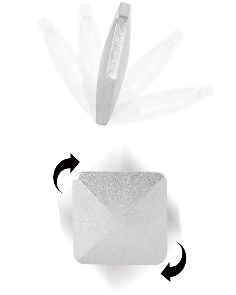 Metalen fidget flip speelgoed met soepele rotatie