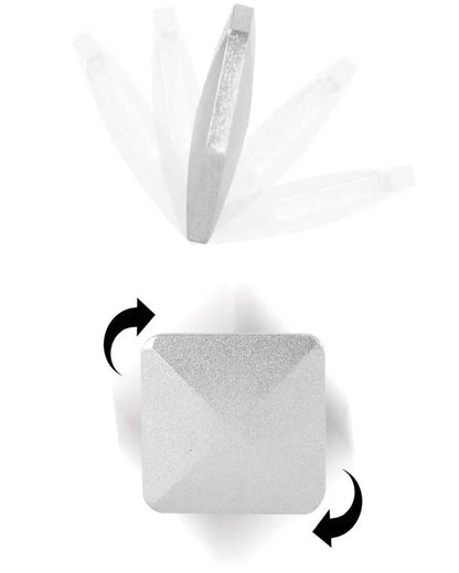 Metalen fidget flip speelgoed met soepele rotatie