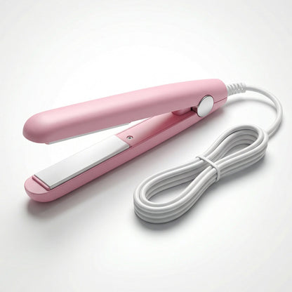 Draagbare 2-in-1 Mini Haarstyler met Keramische Platen
