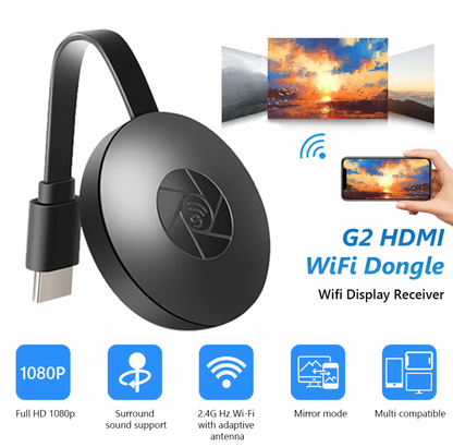 Draadloze HDMI display adapter met schermspiegeling