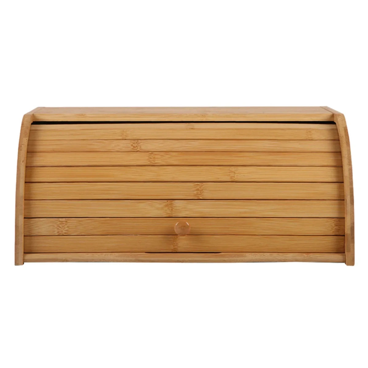 Houten Broodtrommel met Ademend Ventilatiesysteem