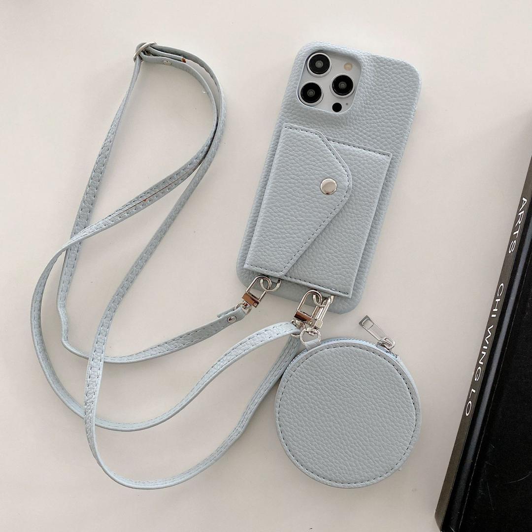 iPhone 17 Pro Max Crossbody Hoesje met Pasjeshouder