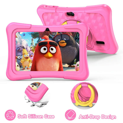 Kindertablet 7 inch met schokbestendige hoes